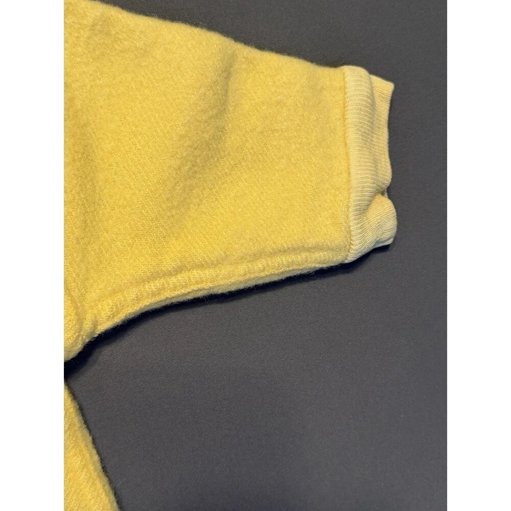 Vintage Acrylic Baby Sleeper Sleep Sack Blanket Yellow Zipper Trundle Bundle USA